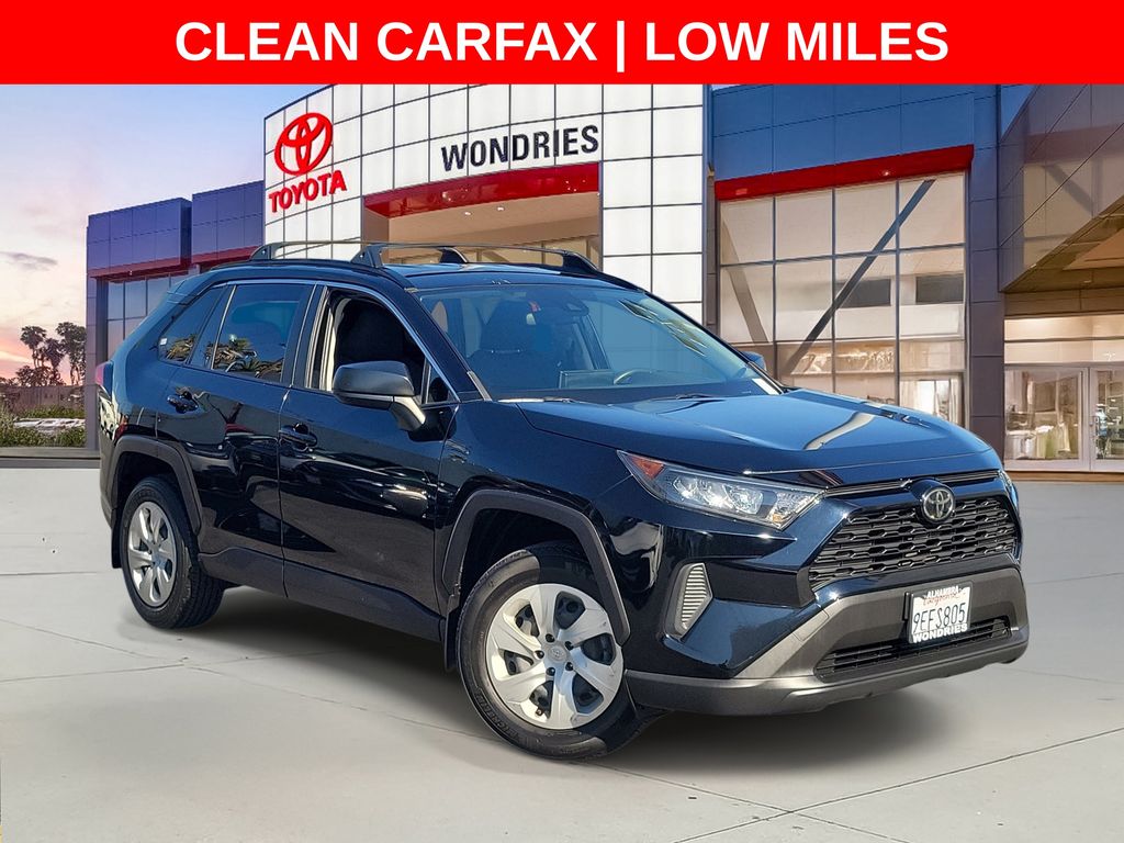 Midnight Black Metallic 2019 Toyota RAV4 SUV / Crossover Front-Wheel Drive 8-Speed Automatic