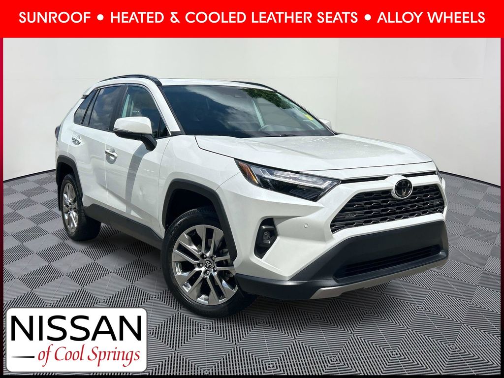 Pearl 2023 Toyota RAV4 SUV / Crossover All-Wheel Drive 8-Speed Automatic