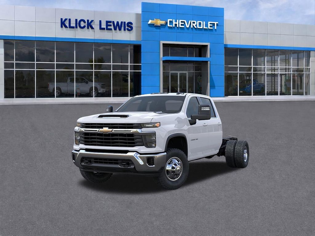 2026 Chevrolet Silverado 3500HD LT White at Klick Lewis Buick Chevrolet