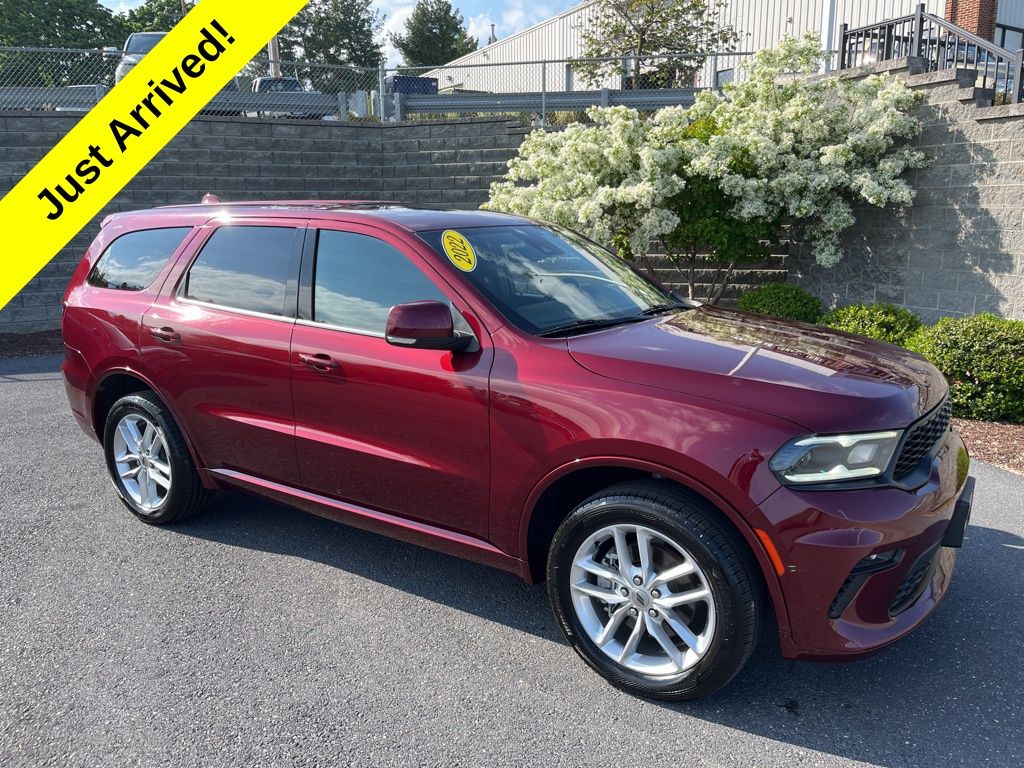 Octane Red Pearlcoat 2022 Dodge Durango GT Plus AWD SUV / Crossover All-Wheel Drive 8-Speed Automatic