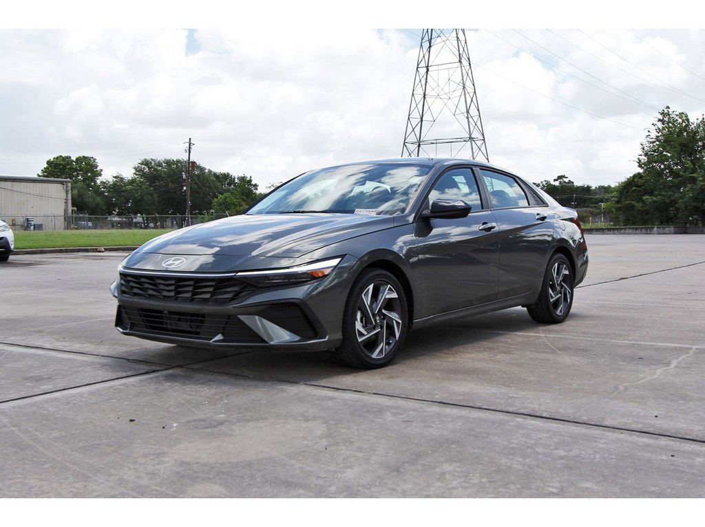 2025 Hyundai Elantra Hybrid SEL Sport Gray at DeMontrond Gulf Freeway