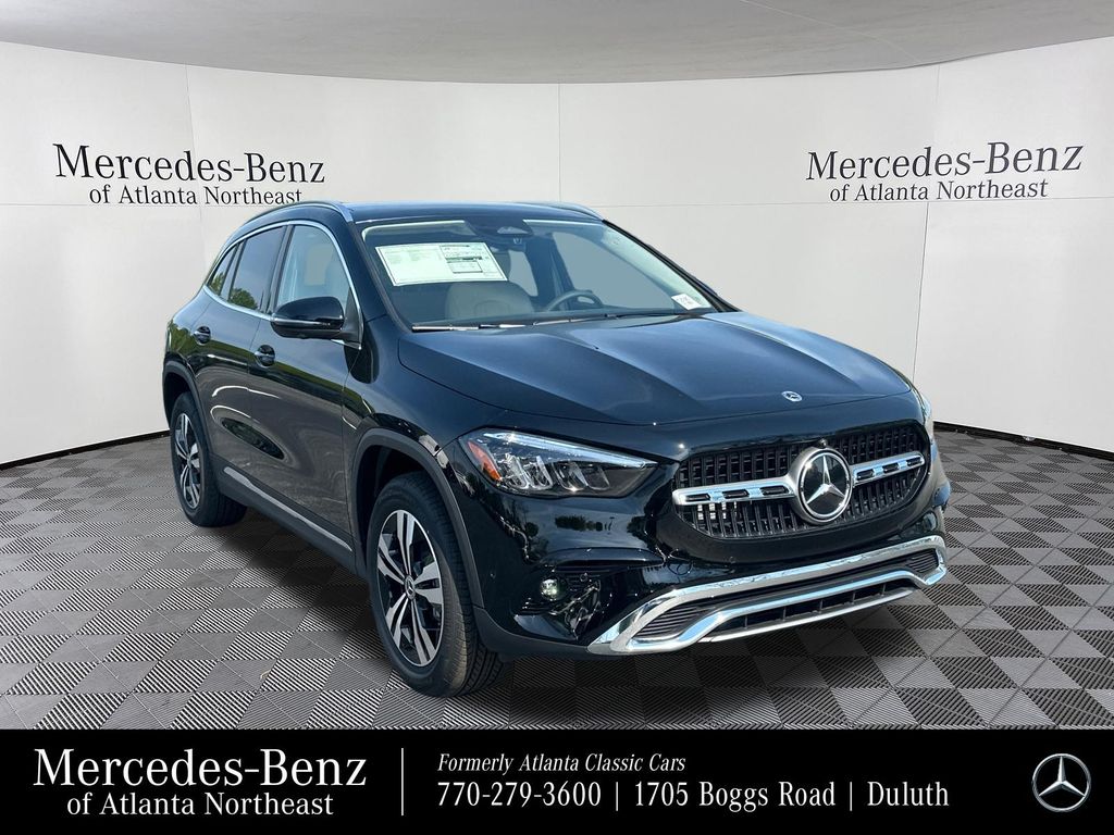 Black 2026 Mercedes-Benz GLA 250 4MATIC SUV / Crossover All-Wheel Drive 8-Speed Dual Clutch