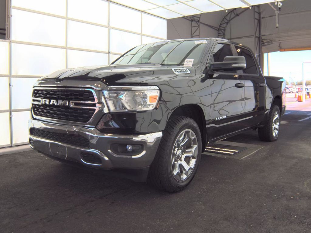 Diamond Black 2023 RAM 1500 Pickup Truck Four-Wheel Drive 8-Speed Automatic