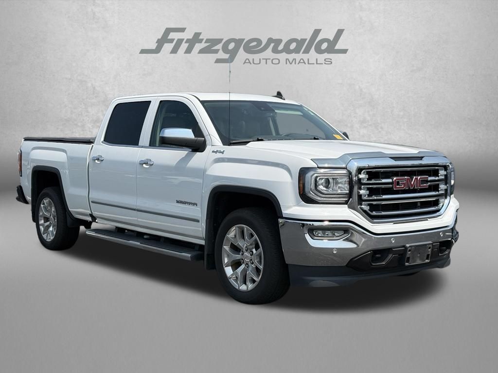 Summit White 2017 GMC Sierra 1500 Pickup Truck Four-Wheel Drive 6-Speed Automatic Overdrive