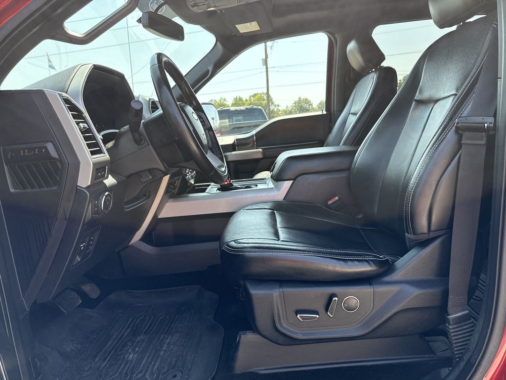 2018 Ford F-150 Lariat Red at Texan Dodge Chrysler Jeep Ram