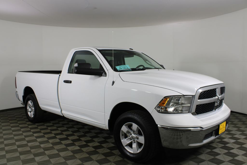 Bright White Clearcoat 2023 RAM 1500 Classic Tradesman LB 4WD Pickup Truck Four-Wheel Drive 8-Speed Automatic