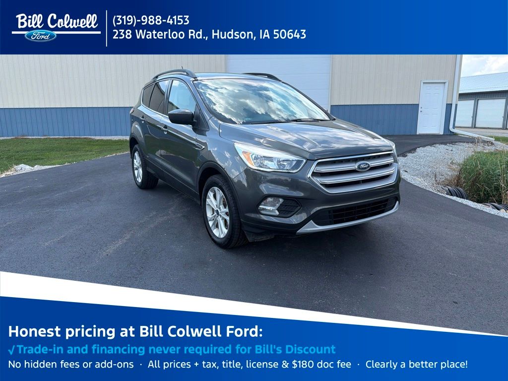 Gray (Magnetic) 2018 Ford Escape SUV / Crossover All-Wheel Drive 6-Speed Automatic