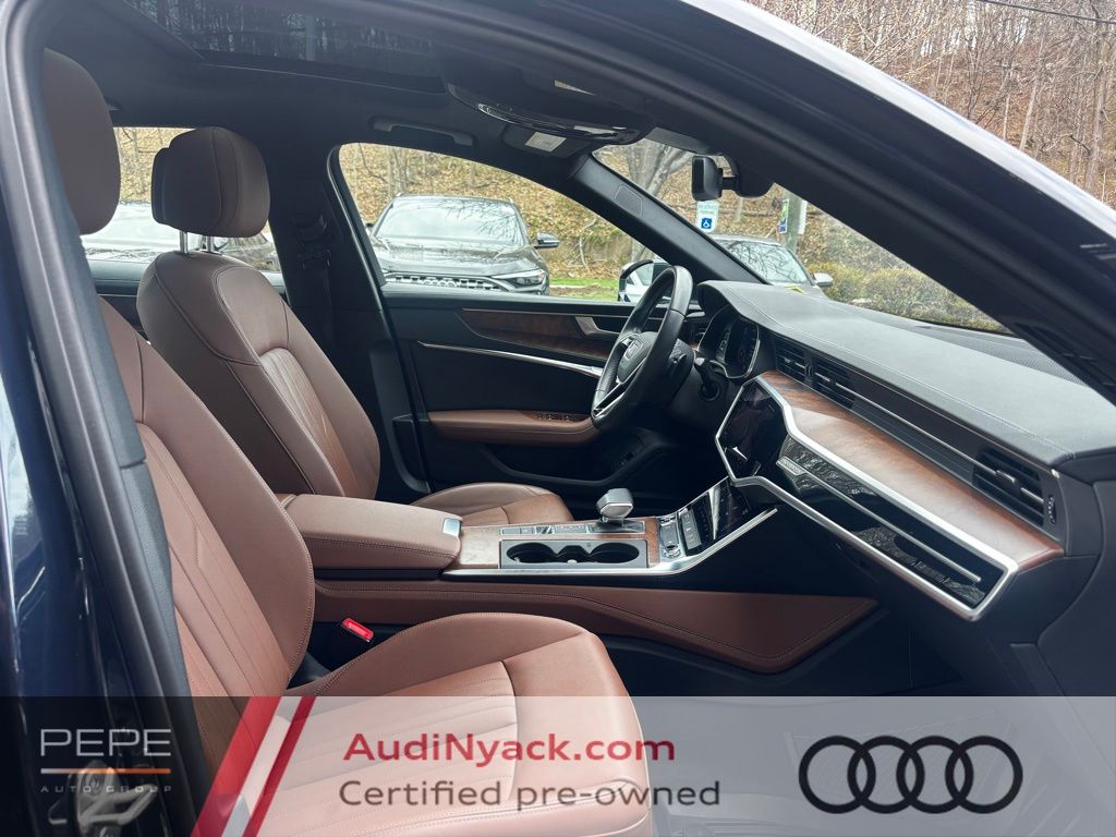 Certified Used 2023 Blue Audi Premium Plus image 17