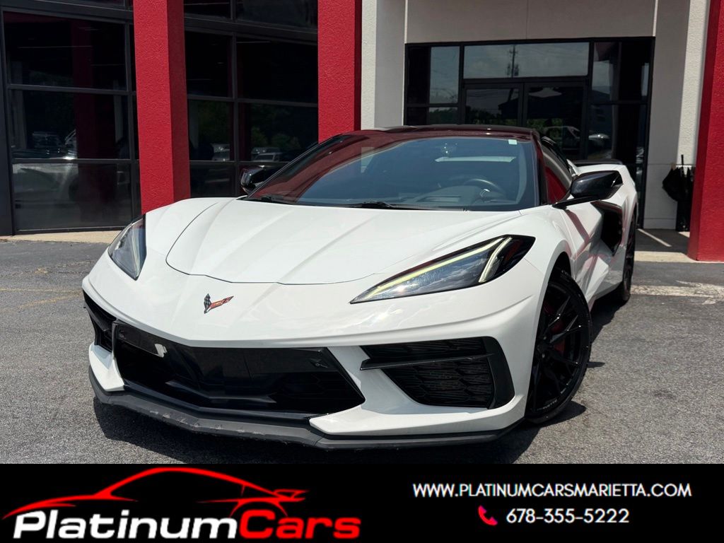 Arctic White 2022 Chevrolet Corvette Convertible Rear-Wheel Drive 8-Speed Dual Clutch