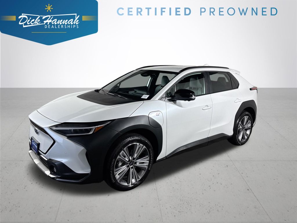 Cosmic White Pearl 2024 Subaru Solterra Limited AWD SUV / Crossover All-Wheel Drive 1-Speed Automatic