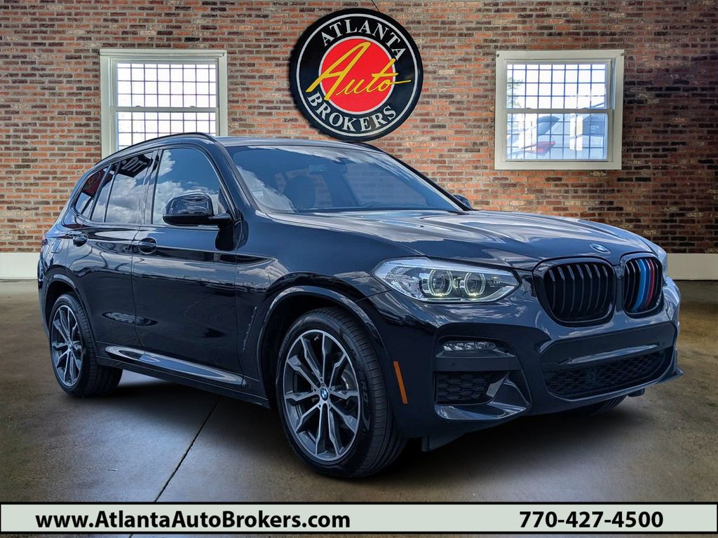 Carbon Black Metallic 2020 BMW X3 SUV / Crossover All-Wheel Drive 8-Speed Automatic
