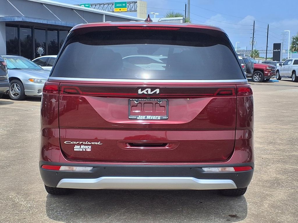 2022 Kia Carnival EX Red at Joe Myers Mazda Kia