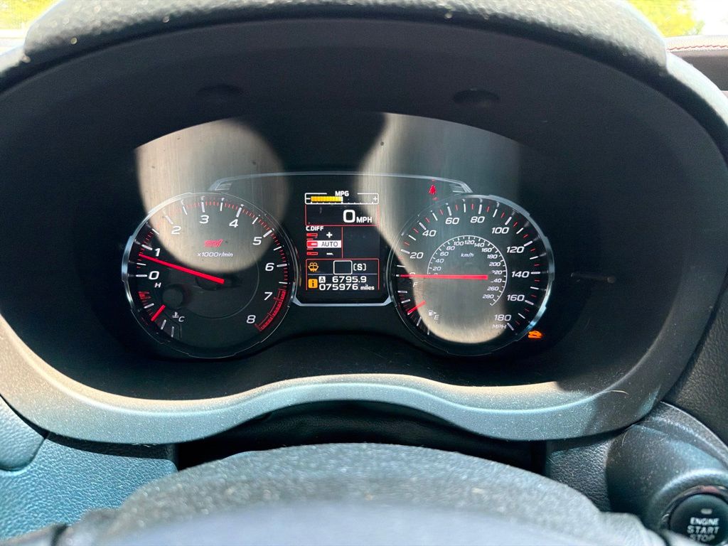 2018 WR Blue Pearl Subaru WRX STi AWD Sedan