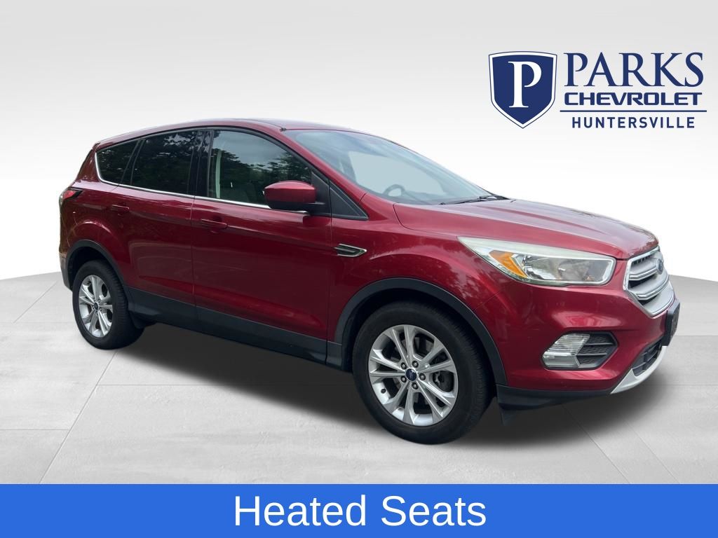 Ruby Red Metallic Tinted Clearcoat 2017 Ford Escape SE AWD SUV / Crossover All-Wheel Drive 6-Speed Automatic
