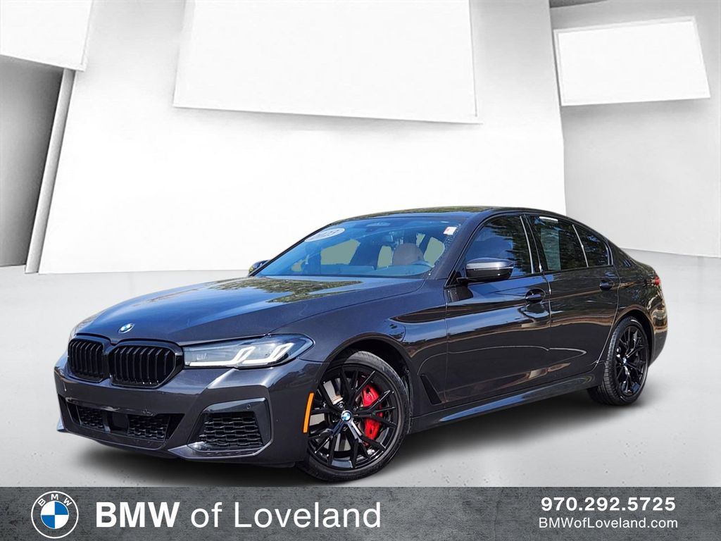 Gray (Dark Graphite Metallic) 2023 BMW 5 Series 540i xDrive AWD Sedan All-Wheel Drive 8-Speed Automatic