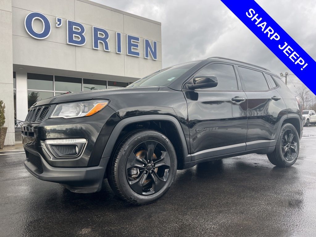 Diamond Black 2021 Jeep Compass SUV / Crossover Front-Wheel Drive 6-Speed Automatic