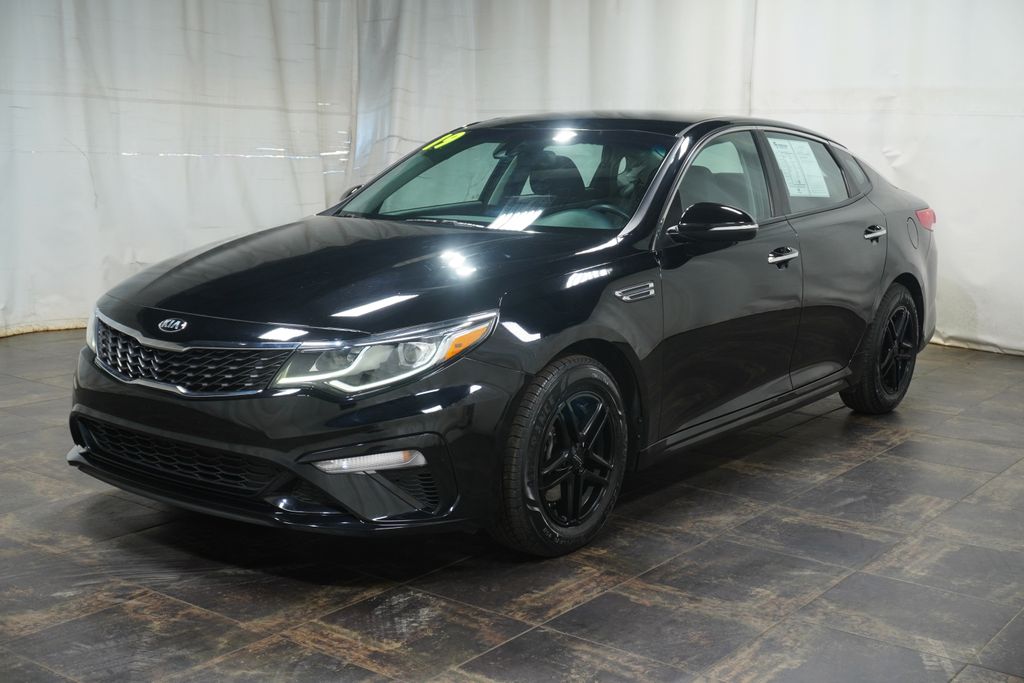 Used 2019 Kia Optima LX with VIN 5XXGT4L39KG306392 for sale in New Castle, PA
