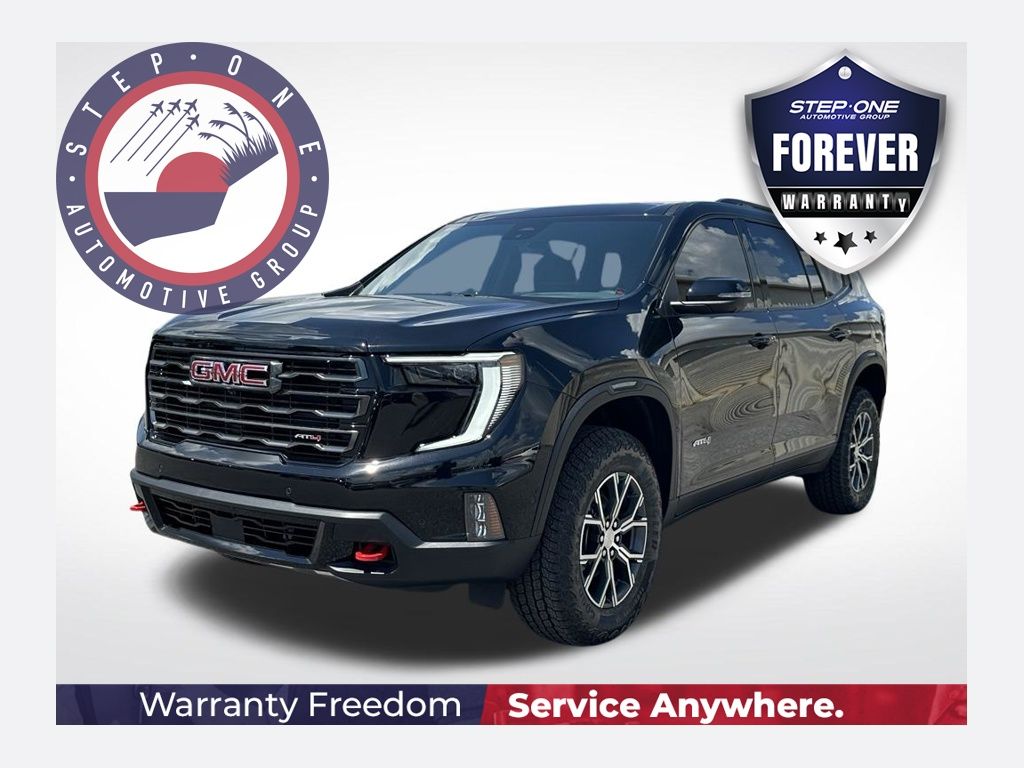 Black (Ebony Twilight Metallic) 2026 GMC Acadia SUV / Crossover Four-Wheel Drive 8-Speed Automatic