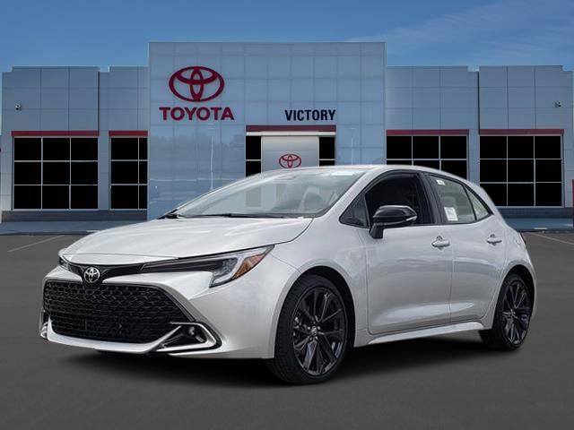 Silver 2026 Toyota Corolla Hatchback XSE FWD Hatchback Front-Wheel Drive Continuously Variable Transmission