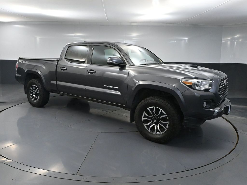 Gray 2021 Toyota Tacoma Pickup Truck Four-Wheel Drive 6-Speed Automatic