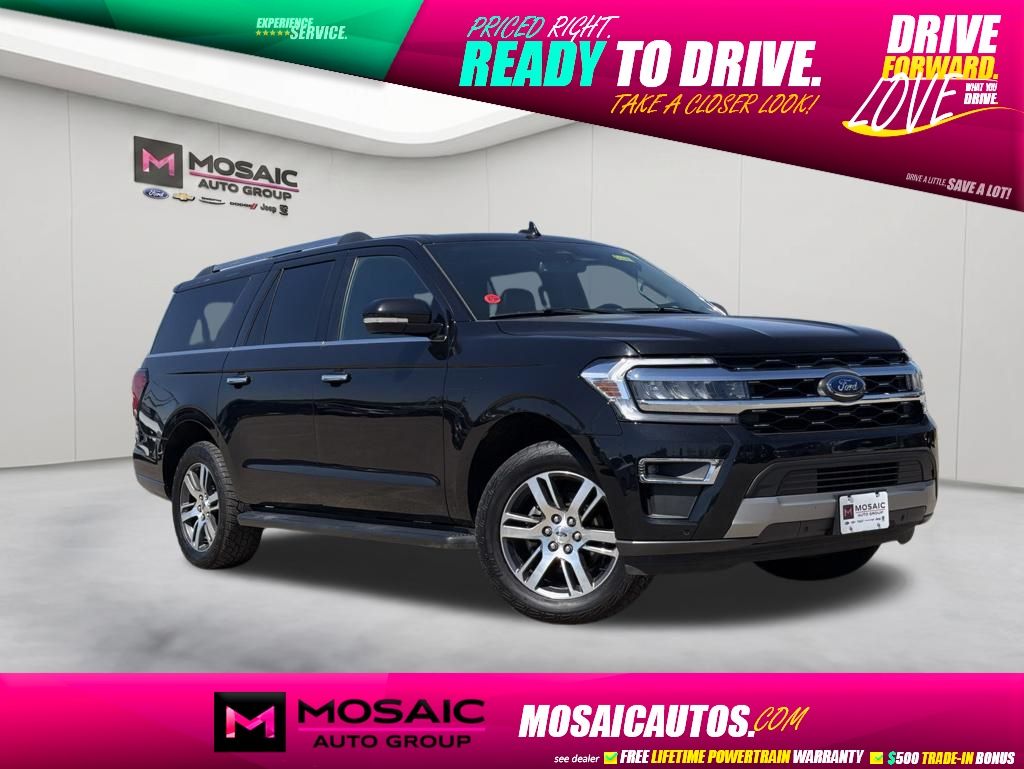 Black 2024 Ford Expedition MAX Limited 4WD SUV / Crossover Four-Wheel Drive Automatic