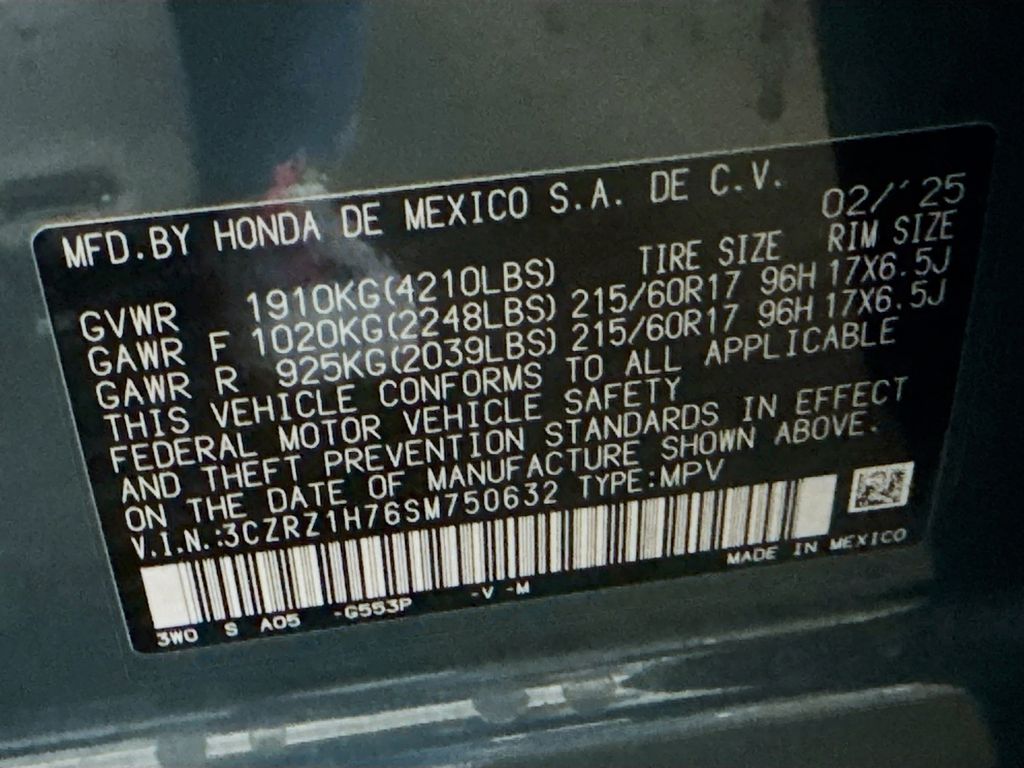 Used Car 2025 Honda Hr-v  Ex-l For Sale Under $30,000 In Austin, Texas