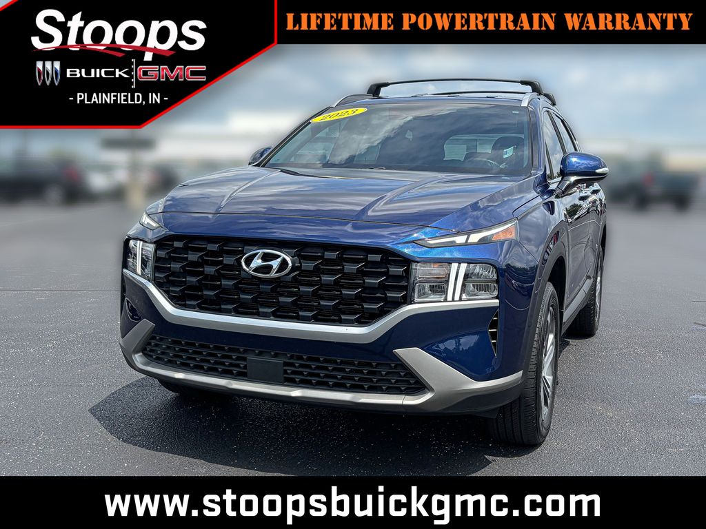 Stormy Blue 2023 Hyundai Santa Fe SUV / Crossover All-Wheel Drive 8-Speed Automatic