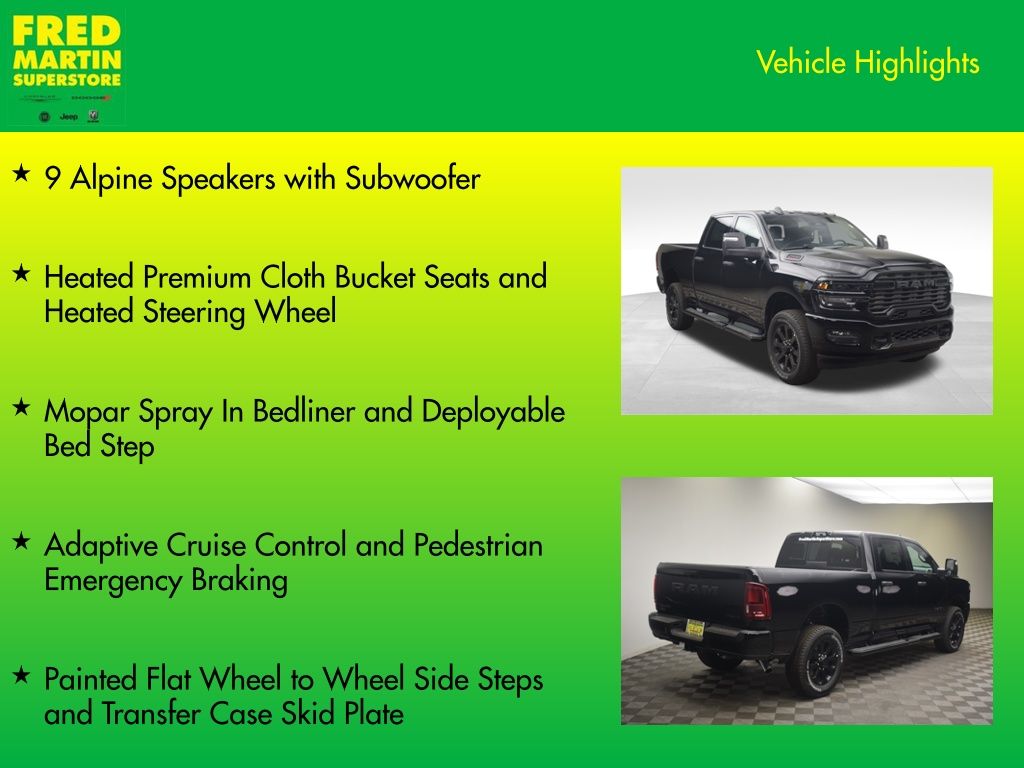 new 2026 Ram 2500 car, priced at $62,398
