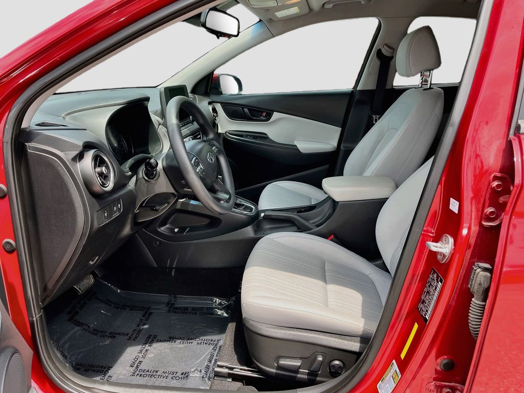 2023 Hyundai Kona SEL Red at Baytown Hyundai