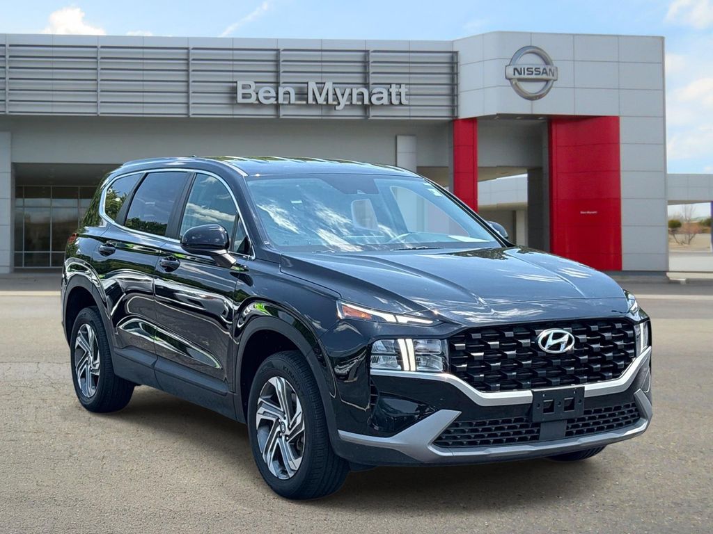 Twilight Black 2023 Hyundai Santa Fe SUV / Crossover All-Wheel Drive 8-Speed Automatic