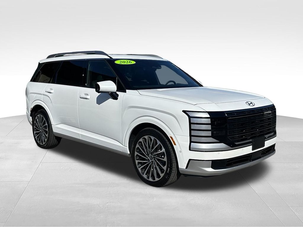 Creamy White Pearl 2026 Hyundai Palisade Hybrid SUV / Crossover All-Wheel Drive 6-Speed Automatic