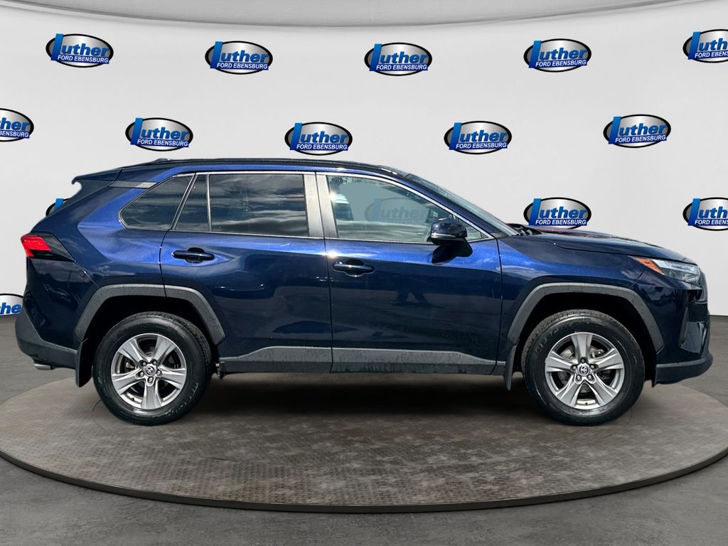 2024 Toyota RAV4 XLE Blue at Phil Fitts Ford
