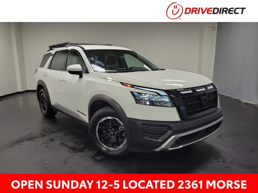 Glacier White 2024 Nissan Pathfinder SUV / Crossover All-Wheel Drive 9-Speed Automatic