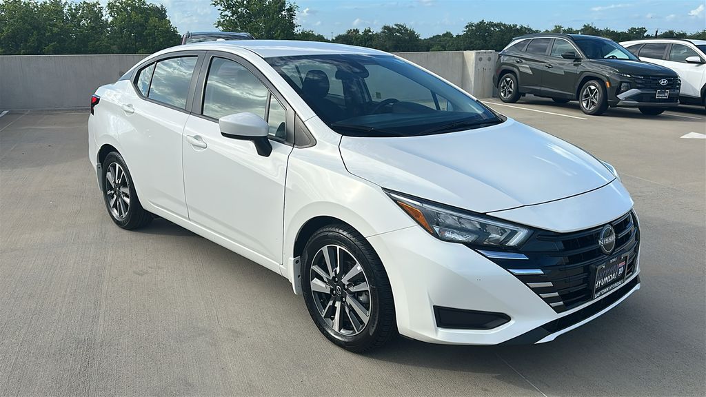 2025 Nissan Versa 1.6 SV White at Wharton Ford