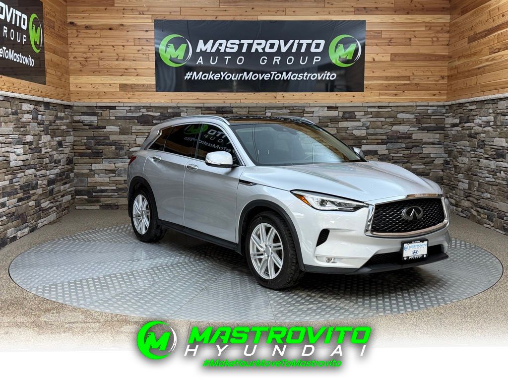 Gray (Liquid Platinum) 2019 INFINITI QX50 Luxe AWD SUV / Crossover All-Wheel Drive Continuously Variable Transmission