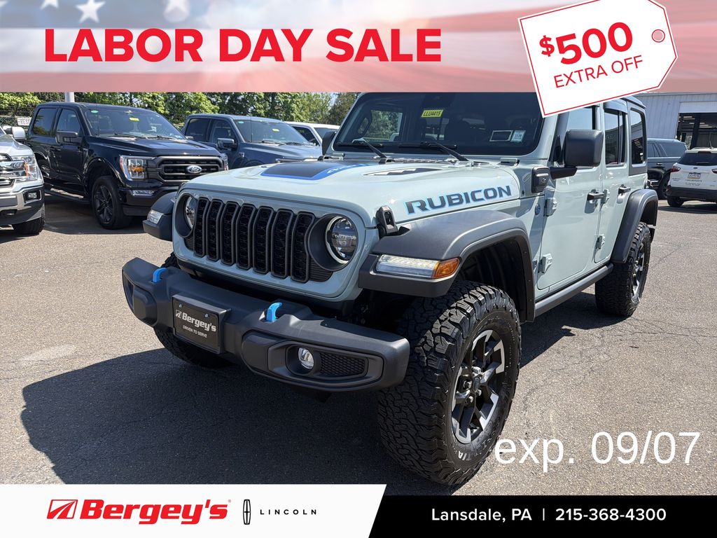 Earl Clearcoat 2024 Jeep Wrangler 4xe SUV / Crossover Four-Wheel Drive 8-Speed Automatic