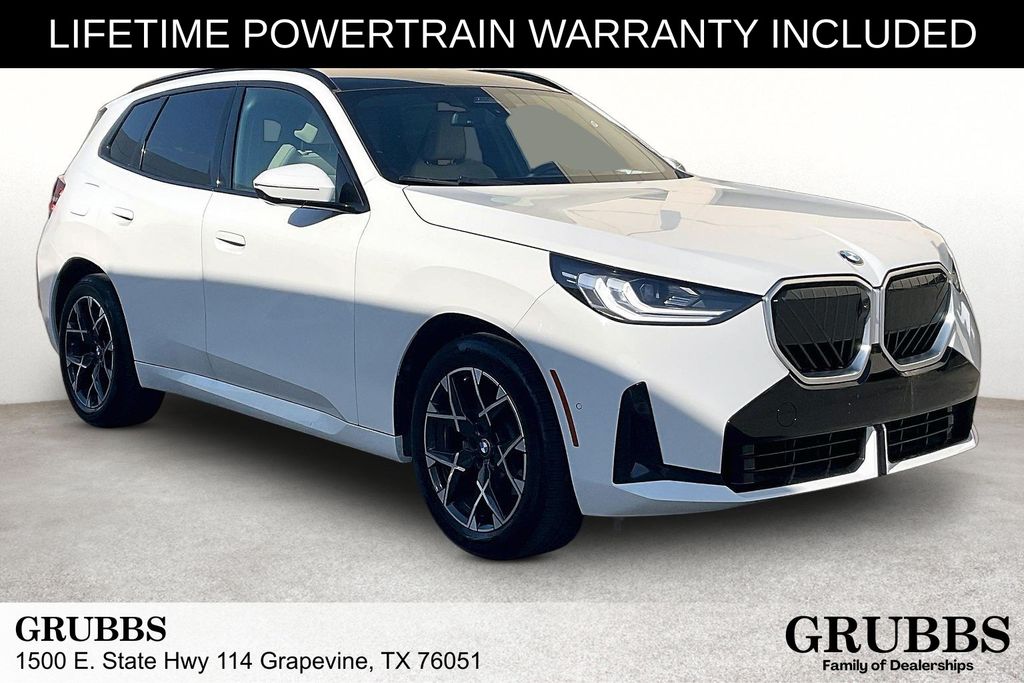 Alpine White 2025 BMW X3 SUV / Crossover All-Wheel Drive 8-Speed Automatic