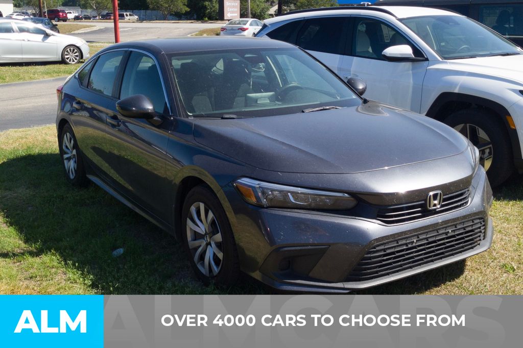 Used 2022 Honda Civic LX with VIN 2HGFE2F29NH513882 for sale in Florence, SC