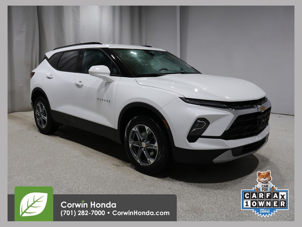 Summit White 2023 Chevrolet Blazer 2LT AWD SUV / Crossover All-Wheel Drive 9-Speed Automatic Overdrive