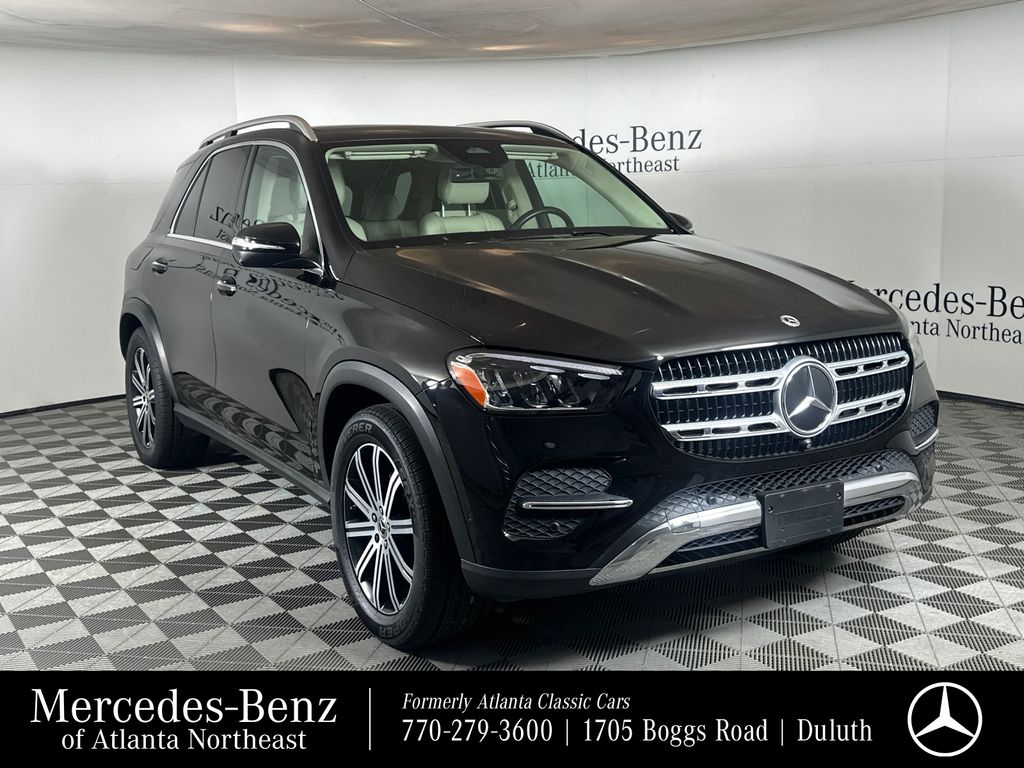 Obsidian Black Metallic 2024 Mercedes-Benz GLE 350 4MATIC SUV / Crossover All-Wheel Drive 9-Speed Automatic