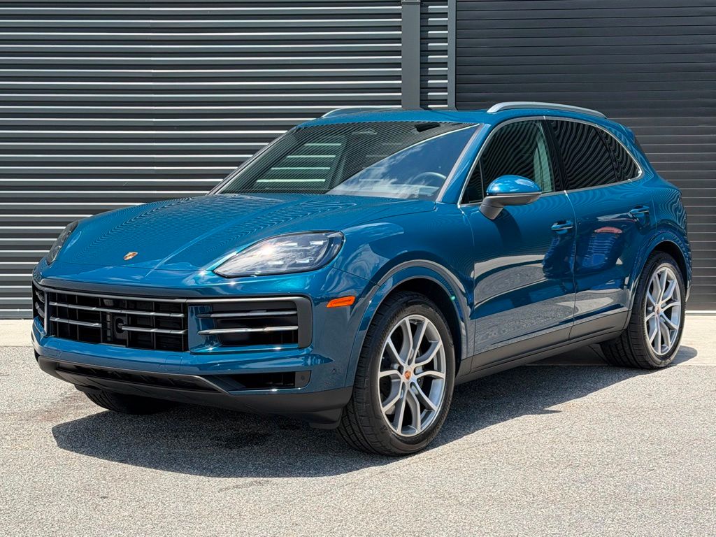 Blue 2026 Porsche Cayenne SUV / Crossover All-Wheel Drive 8-Speed Automatic