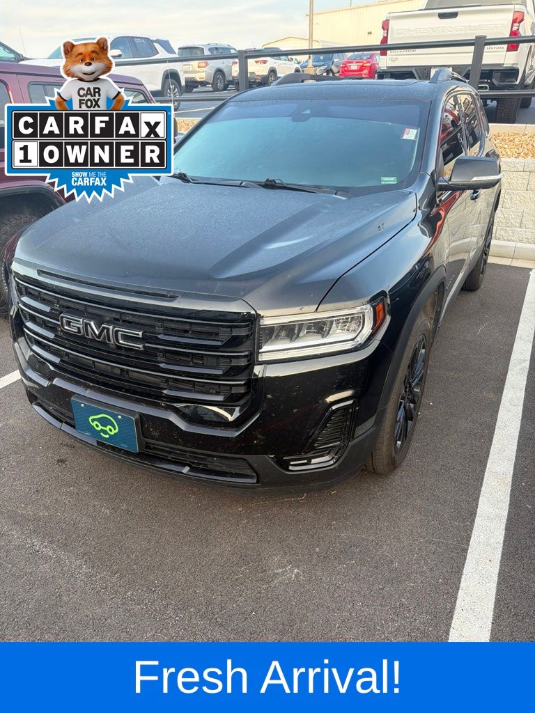 Black (Ebony Twilight Metallic) 2023 GMC Acadia SUV / Crossover Front-Wheel Drive 9-Speed Automatic