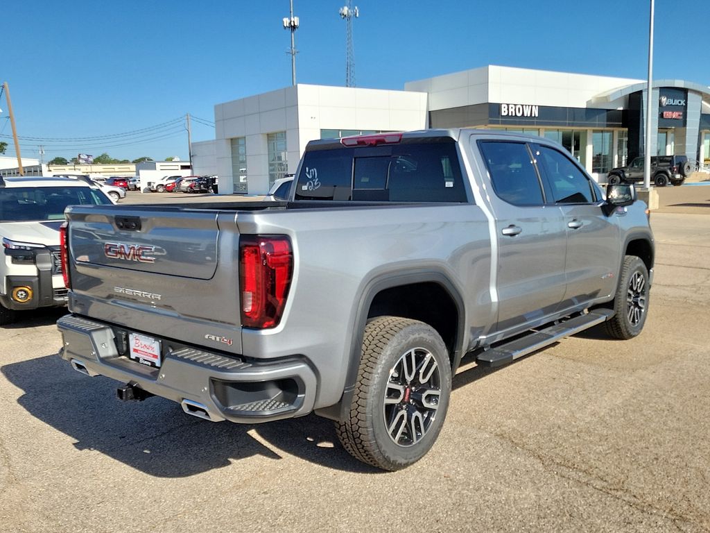 2026 GMC Sierra 1500 AT4 Silver at Brown Buick GMC
