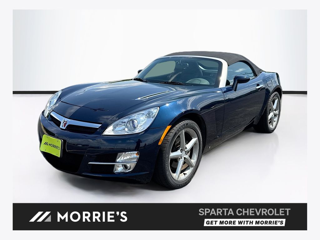 Midnight Blue 2007 Saturn Sky Roadster Convertible Rear-Wheel Drive 5-Speed Manual