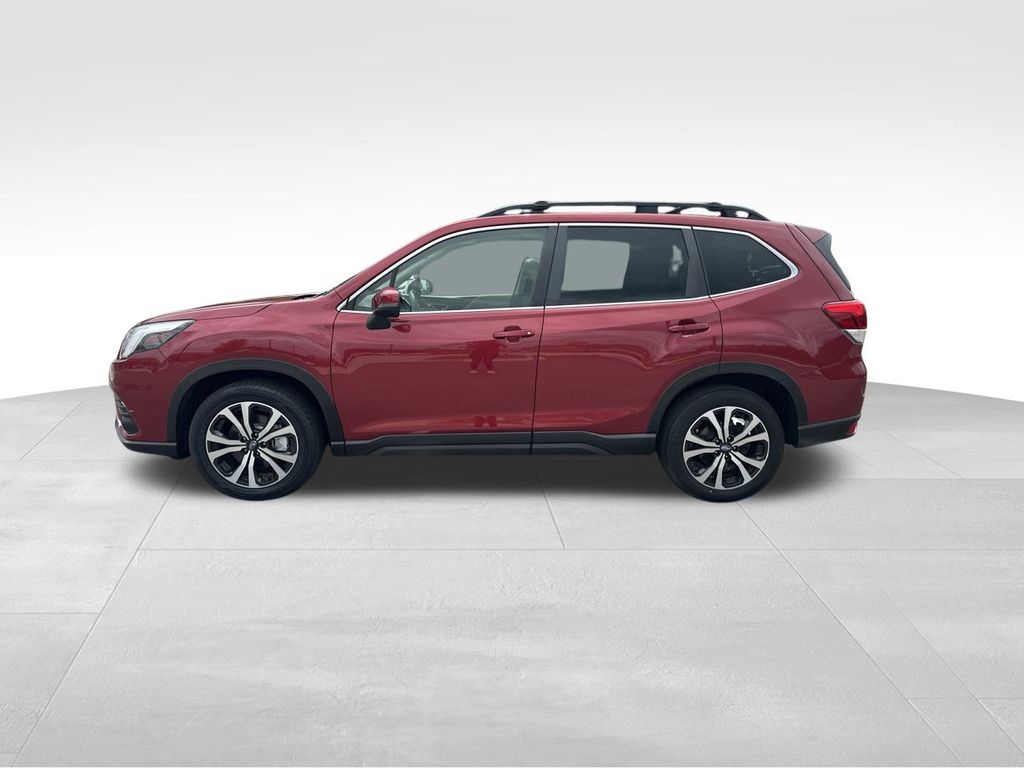 2022 Crimson Red Pearl Subaru Forester Limited AWD SUV