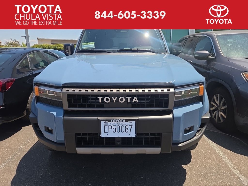 Heritage Blue/Gray Scape Roof 2026 Toyota Land Cruiser SUV / Crossover Four-Wheel Drive 8-Speed Automatic
