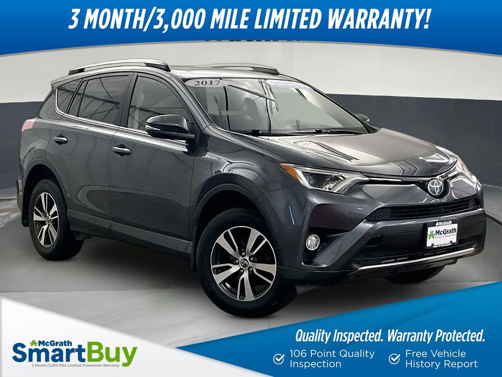 Magnetic Gray Metallic 2017 Toyota RAV4 SUV / Crossover All-Wheel Drive 6-Speed Automatic