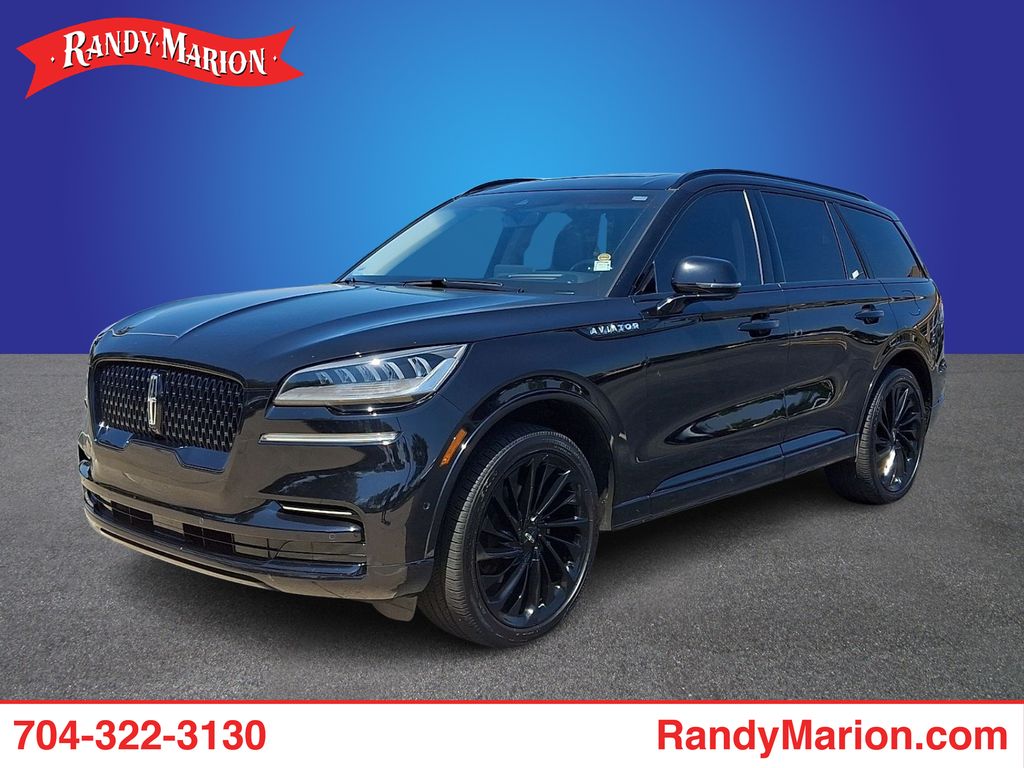 Black Metallic 2023 Lincoln Aviator SUV / Crossover All-Wheel Drive Automatic