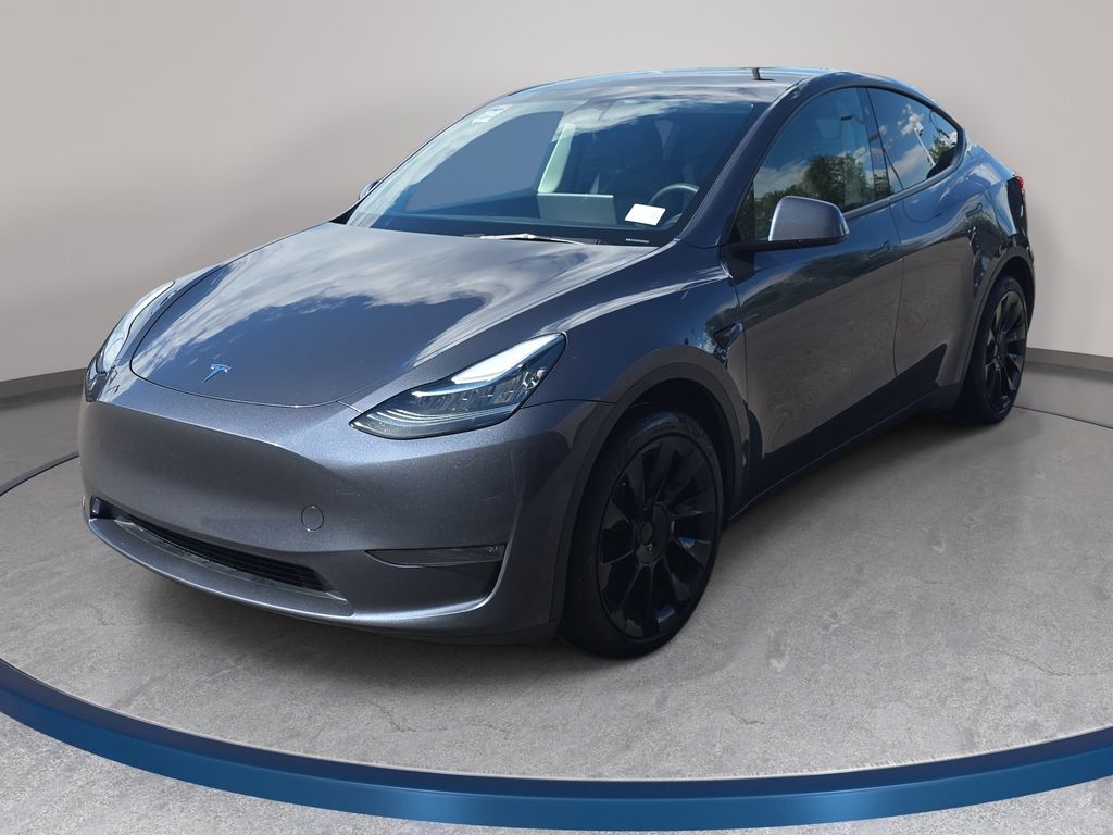Midnight Silver Metallic 2023 Tesla Model Y SUV / Crossover All-Wheel Drive 1-Speed Automatic
