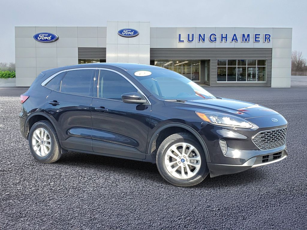 Agate Black Metallic 2021 Ford Escape SE AWD SUV / Crossover All-Wheel Drive 8-Speed Automatic